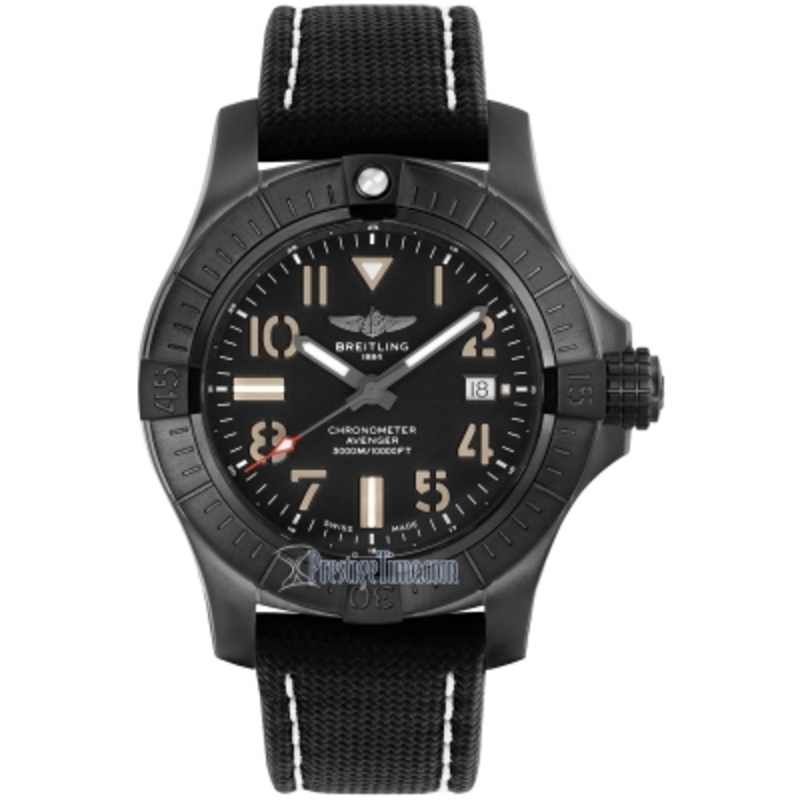 v17319101b1x2 Night Mission Breitling Avenger Automatic 45 Seawolf Mens Watch