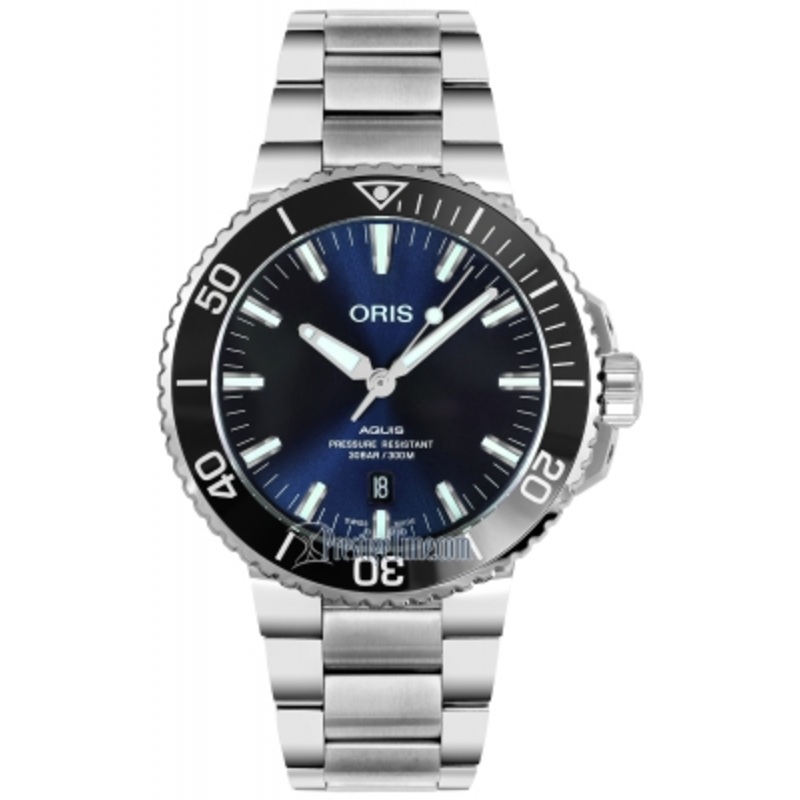 01 733 7730 4135-07 8 24 05PEB Oris Aquis Date 43.5mm Mens Watch