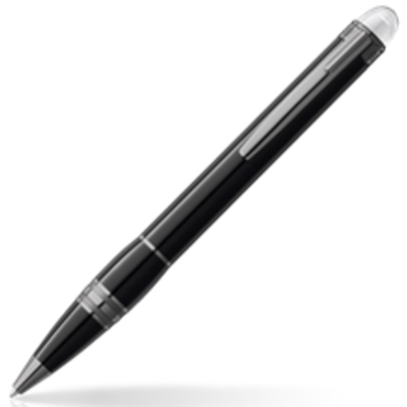 105657 Montblanc Starwalker Midnight Black Ballpoint Pen