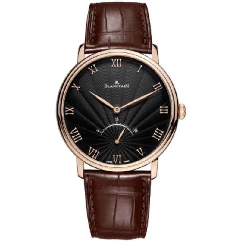 6653-3630-55b   Blancpain Villeret Ultra Slim 30 Seconds Retrograde Mens Watch