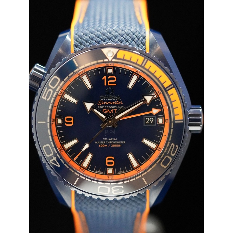 Omega 215.92.46.22.03.001 Planet Ocean 600M Co-Axial Master Chronometer GMT 45.5mm