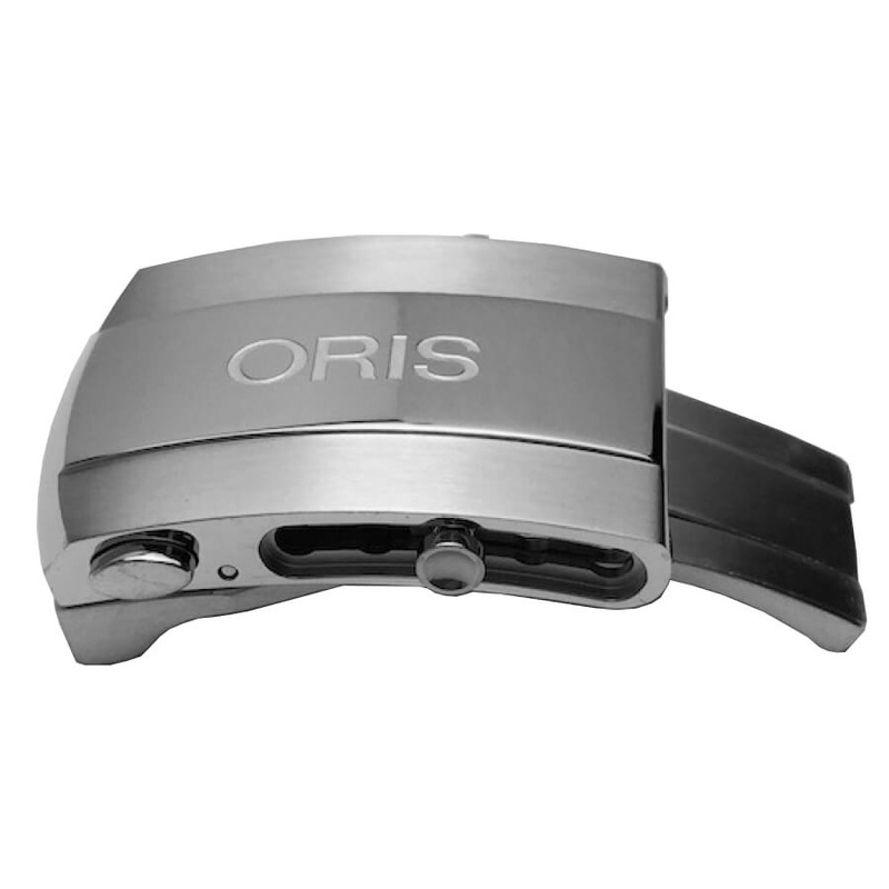 Oris 20mm 07342040EB Steel Deployment Buckle | AuthenticWatches
