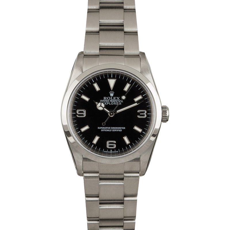Used Rolex Explorer 114270 SS Oyster