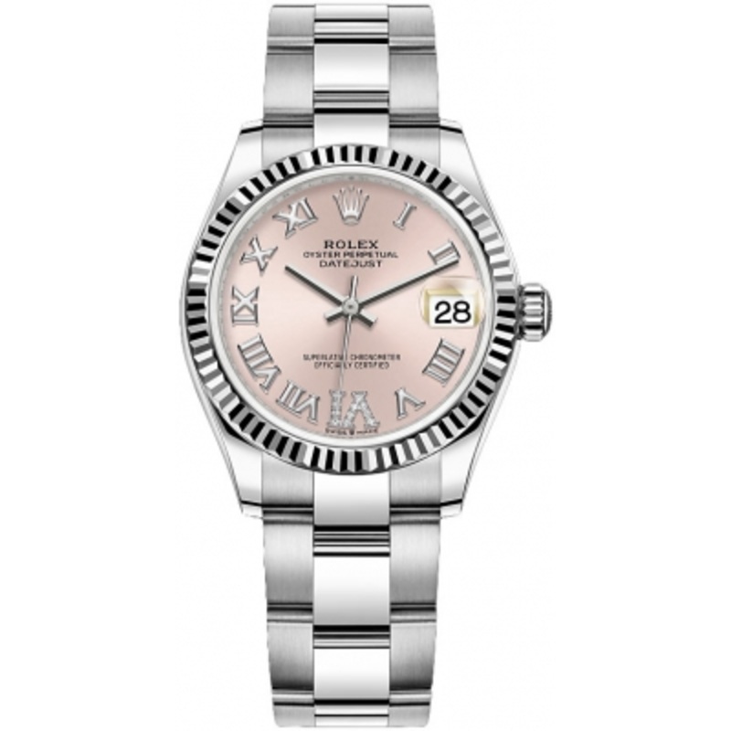 278274 Pink VI Oyster Rolex Datejust 31mm Stainless Steel Ladies Watch
