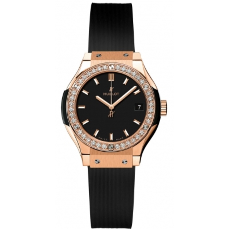 581.ox.1181.rx.1104 Hublot Classic Fusion Quartz 33mm Ladies Watch