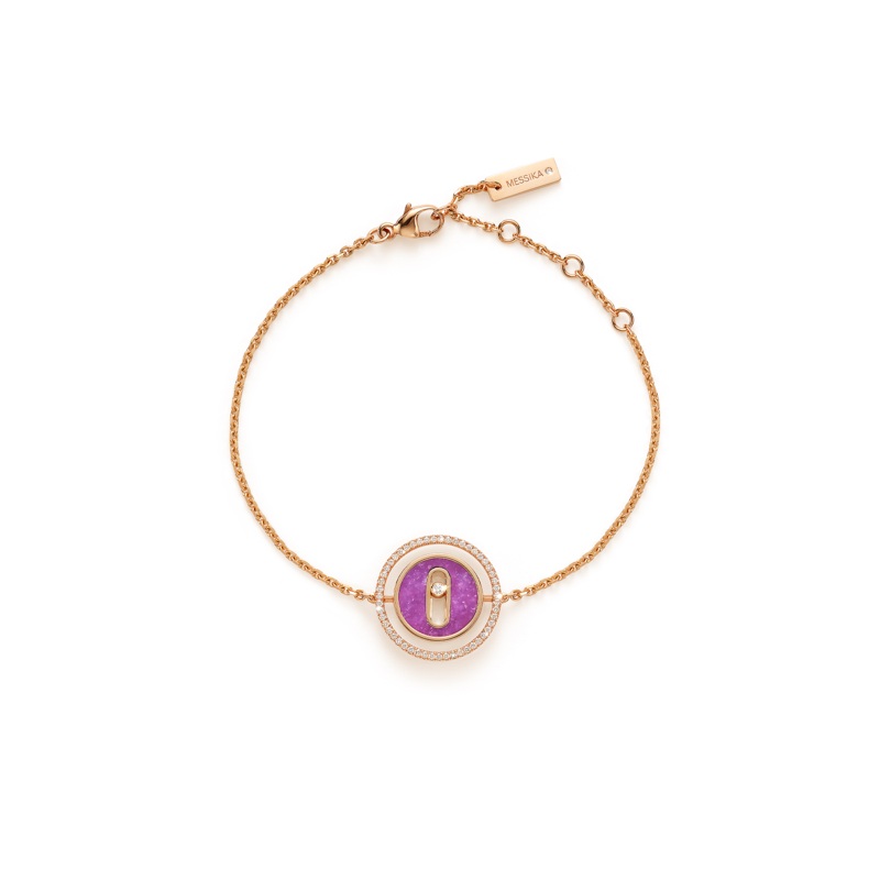 Bucherer Exclusive Lucky Move Lepidolite Bracelet in Pink Gold – Messika