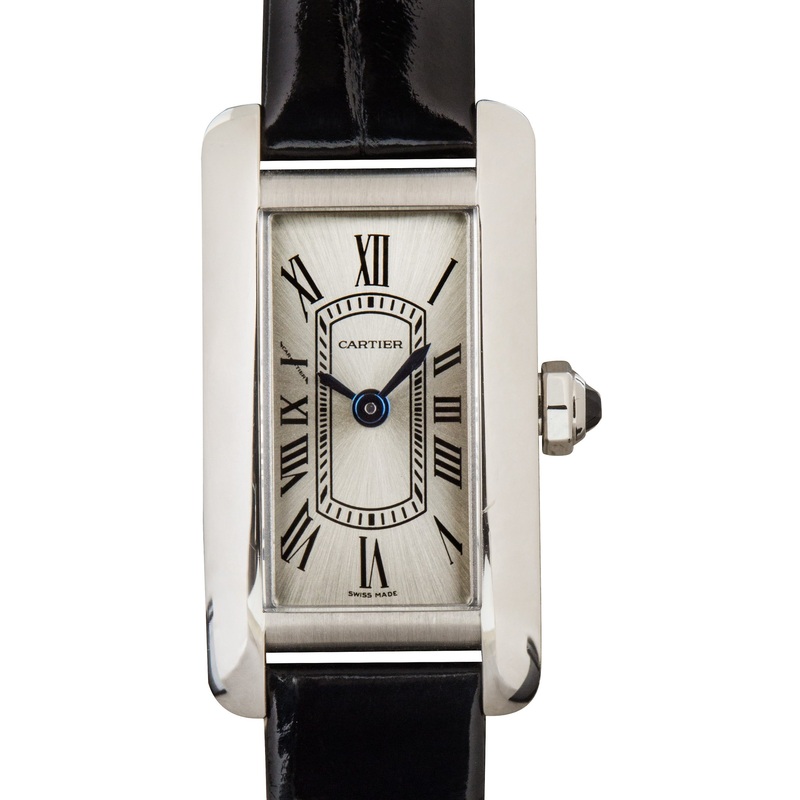Buy Used Cartier Tank Americaine WSTA0081  – Sku: 173745