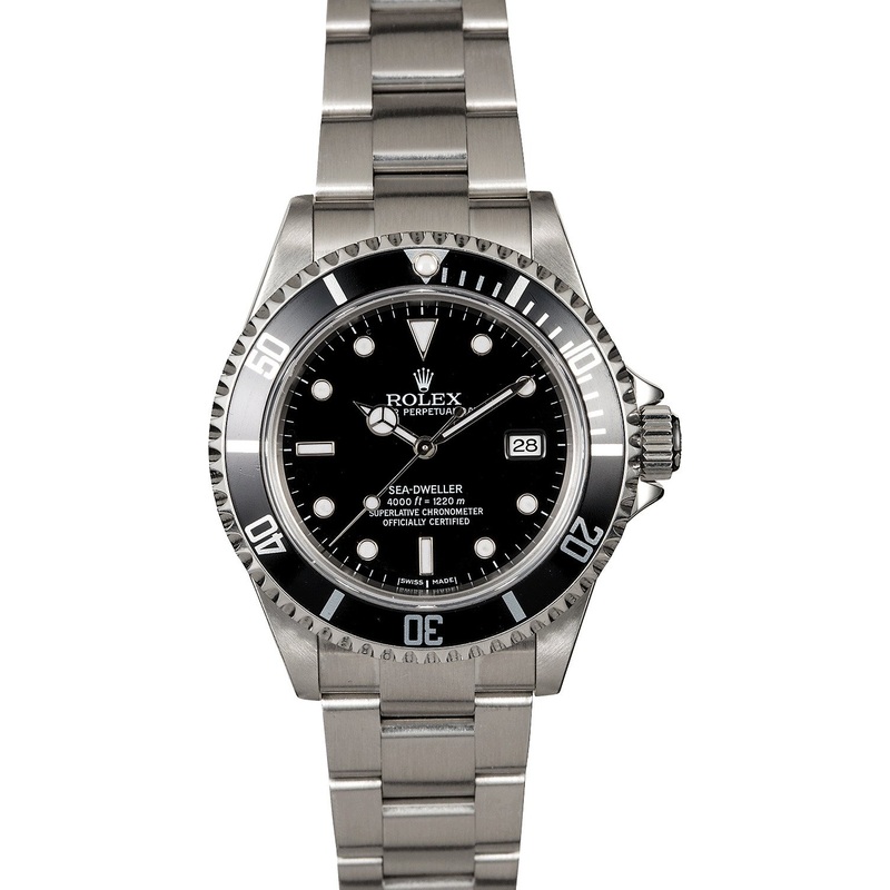 Rolex Sea-Dweller 16600 Black Dial Men’s Watch