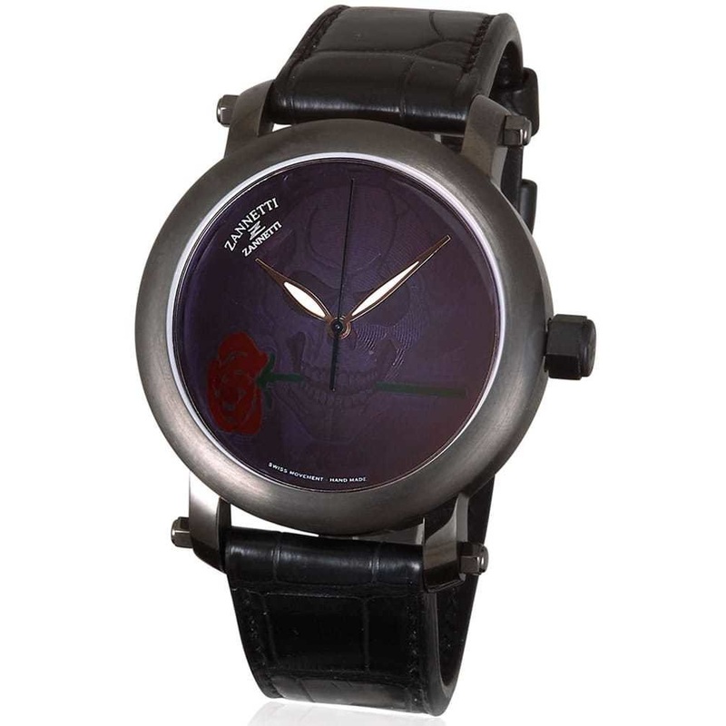 Zannetti Rose & Skull Black GIMS.A2M-V.1N.A