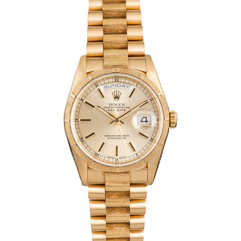 Buy Rolex Day-Date Presidential 18248 Bark Finish