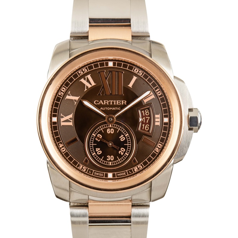 Buy Used Cartier CalibreDe Cartier W7100050  – Sku: 168090