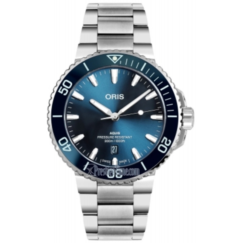 01 733 7789 4135-07 8 23 04PEB   Oris Aquis Date 43.5mm Mens Watch
