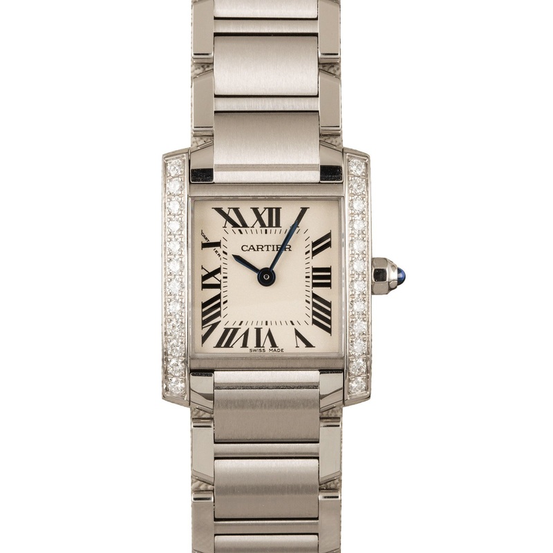 Buy Used Cartier Tank W4TA0008  – Sku: 147394 x