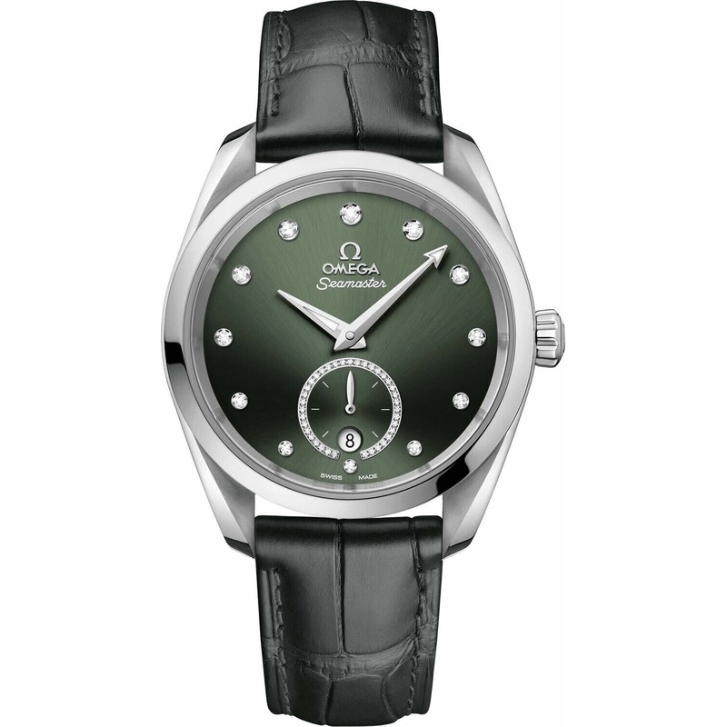 Omega Aqua Terra 150M Small Seconds Green Dial 38mm on Strap