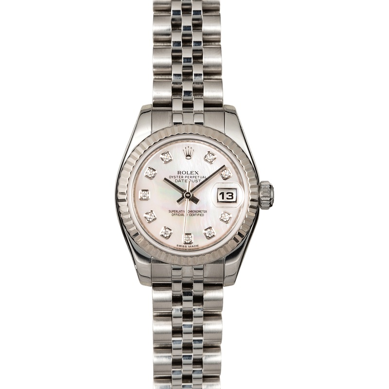Rolex Ladies Datejust 179174 MOP Diamond