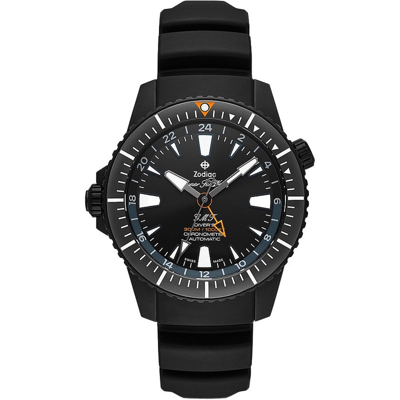 Zodiac ZO3557 Super Sea Wolf LHD Pro-Diver GMT