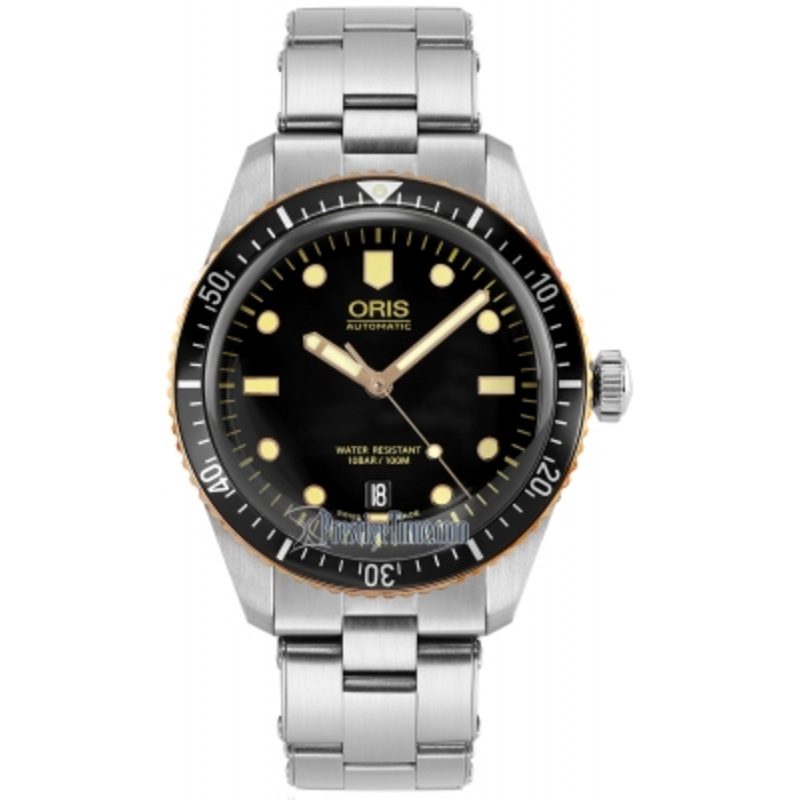 01 733 7707 4354-07 8 20 18 Oris Divers Sixty-Five 40mm Mens Watch