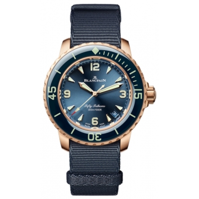 5007-36B40-NAOA   Blancpain Fifty Fathoms Automatic 38.2mm Midsize Watch