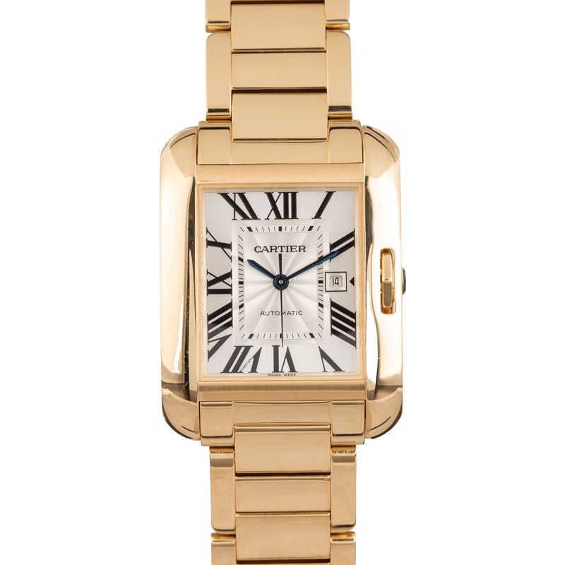 Buy Used Cartier Tank Anglaise W5310018  – Sku: 125141