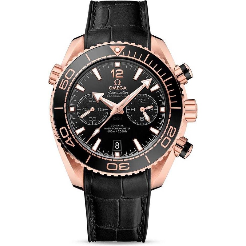 Planet Ocean 600M Omega Co-Axial Master Chronometer Chronograph 45.5mm Sedna Gold 215.63.46.51.01.001