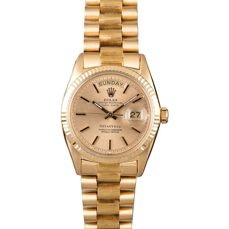Rolex President 1807 Tiffany & Co Dial