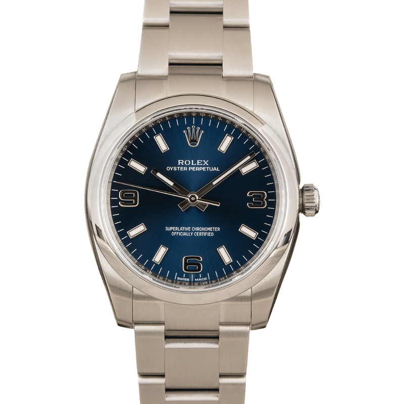 Buy pre-owned/unworn Rolex Oyster Perpetual 114200  – Sku: 140990 x