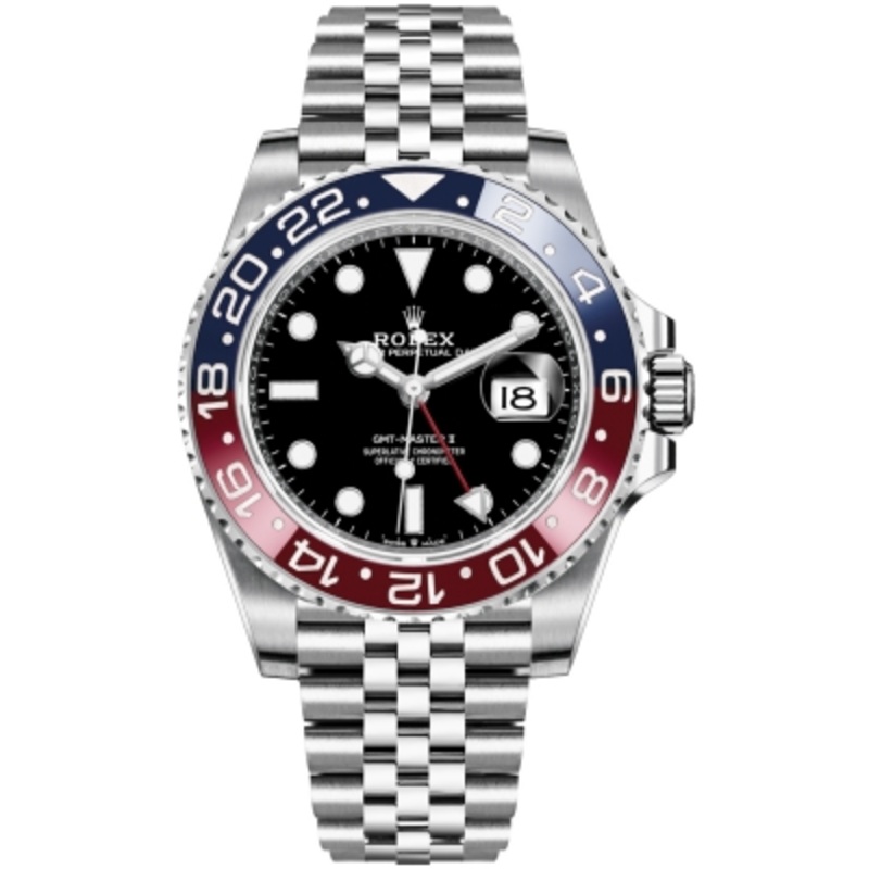 126710blro PEPSI Rolex GMT Master II Mens Watch