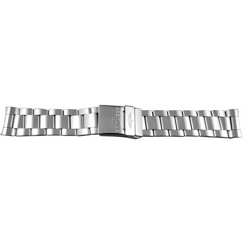 161A Breitling Superocean Polished Stainless Steel Bracelet