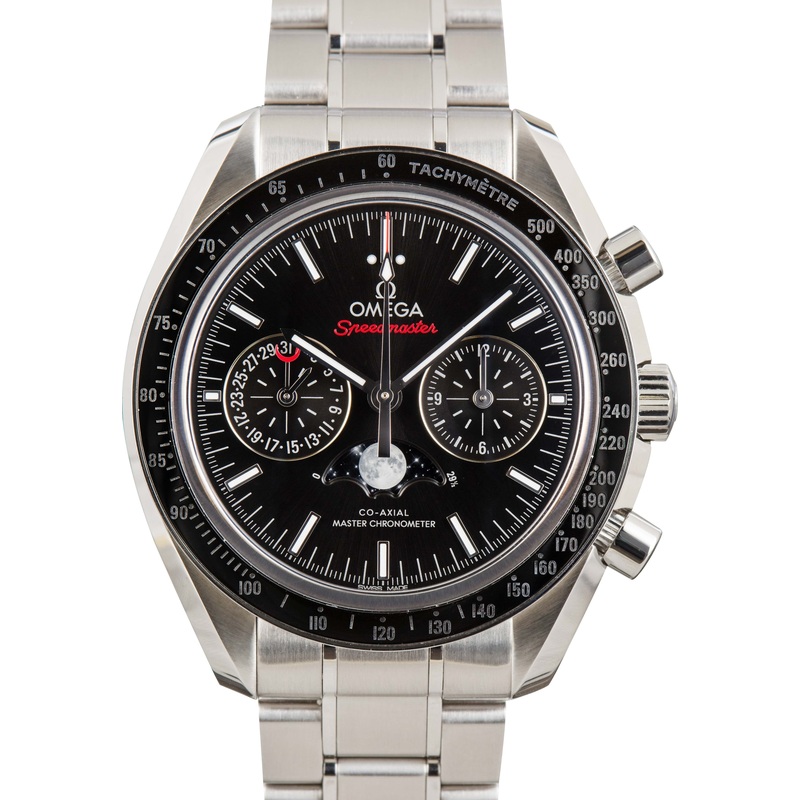 Buy Used OMEGA Speedmaster Moonphase 304.30.44.52.01.001  – Sku: 174102