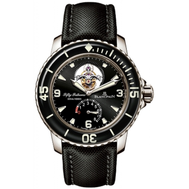 5025-1530-52a   Blancpain Fifty Fathoms Tourbillon 8 Days 45mm Mens Watch