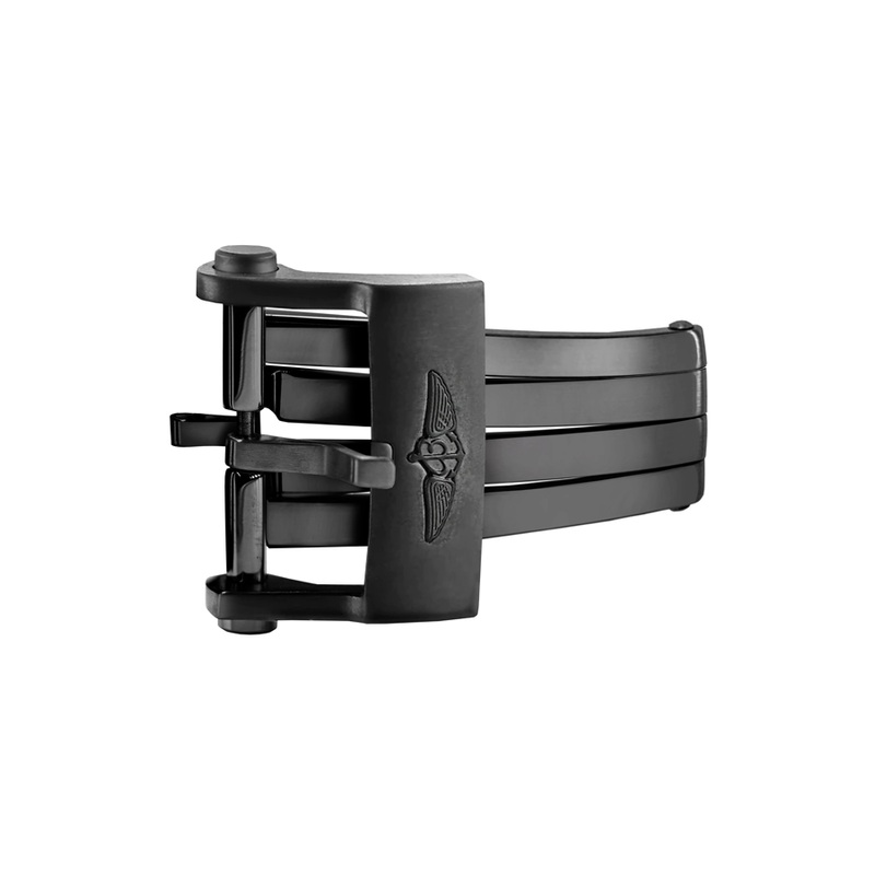 M20DSA.7 Breitling 20mm Black Steel Deployment Buckle