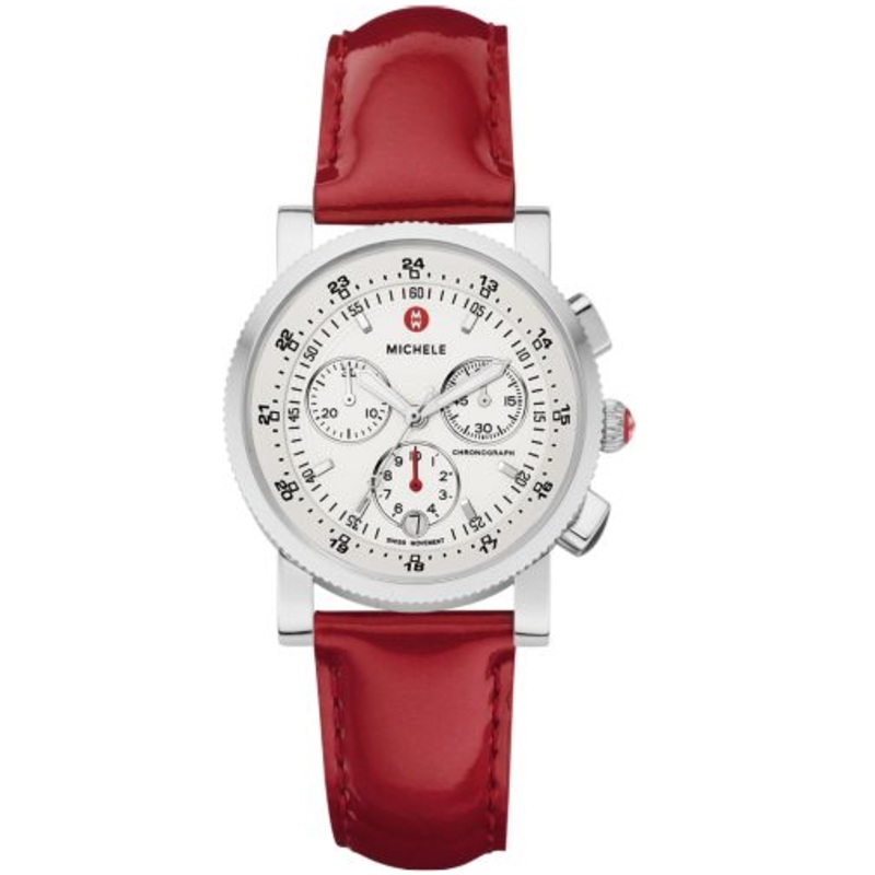 MWW01C000032 Michele Sport Collection Sport Sail White Dial Ladies Watch.