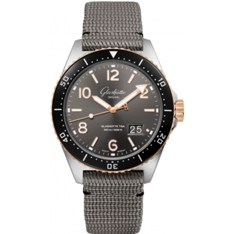 1-36-13-04-91-08   Glashutte Original SeaQ Panorama Date 43.2mm Mens Watch
