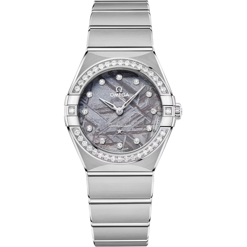 Omega Constellation 131.15.28.60.99.001 Meteorite Dial Steel and Diamonds 28mm