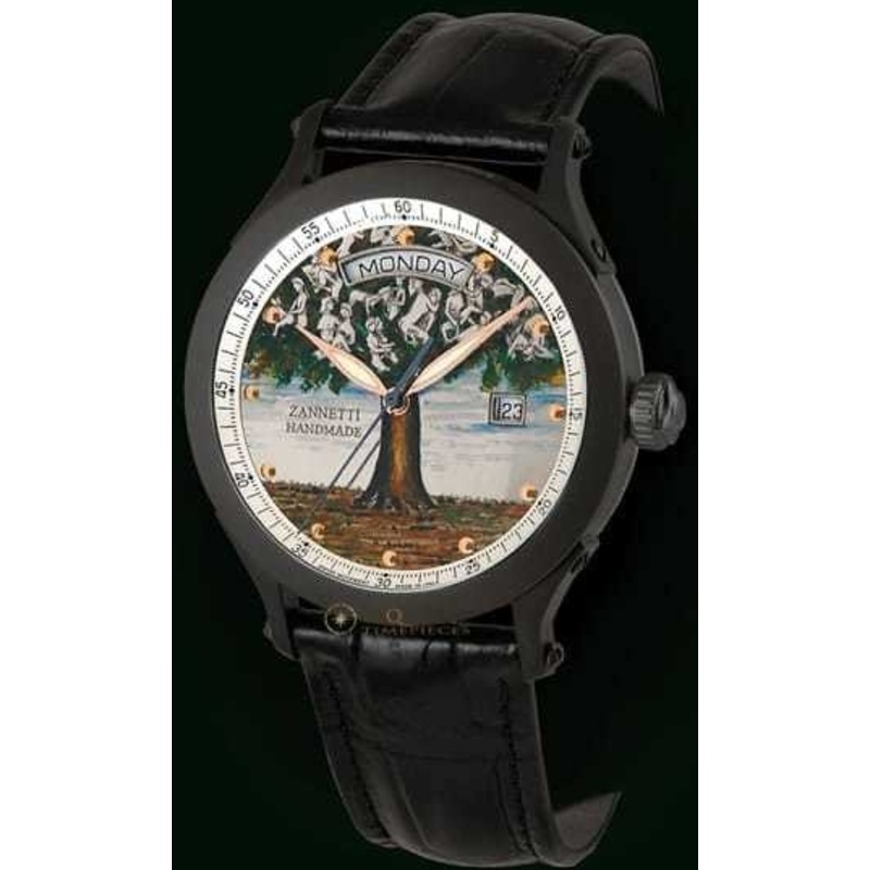 Zannetti Regent Treeorgy black PVD R2TR.D1SN-D.A