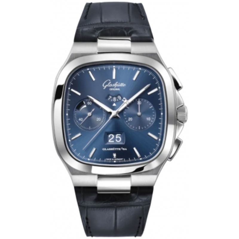 1-37-02-08-02-61   Glashutte Original Seventies Chronograph Panorama Date Mens Watch