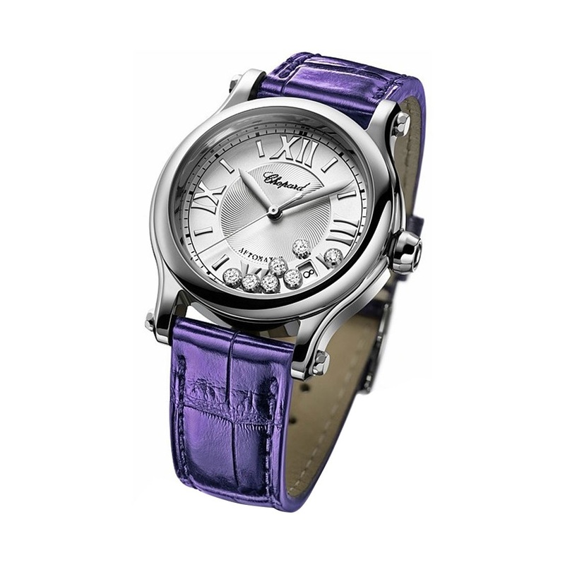 278559 3001 Chopard Happy Sport Round   Steel on Strap