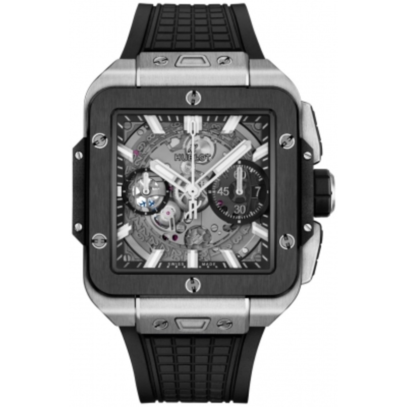 821.NM.0170.RX Hublot Square Bang UNICO 42mm Mens Watch