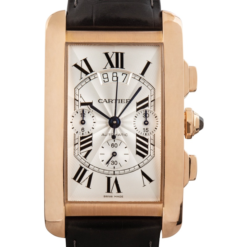 Buy Used Cartier Tank Americaine W2609356  – Sku: 170575