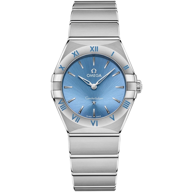 Omega Constellation Quartz 28 MM Blue Dial 131.10.28.60.03.001
