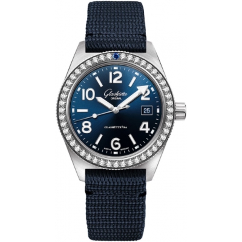 1-39-11-09-62-34 Sapphire Crystal Back Glashutte Original SeaQ Automatic 39.5mm Midsize Watch