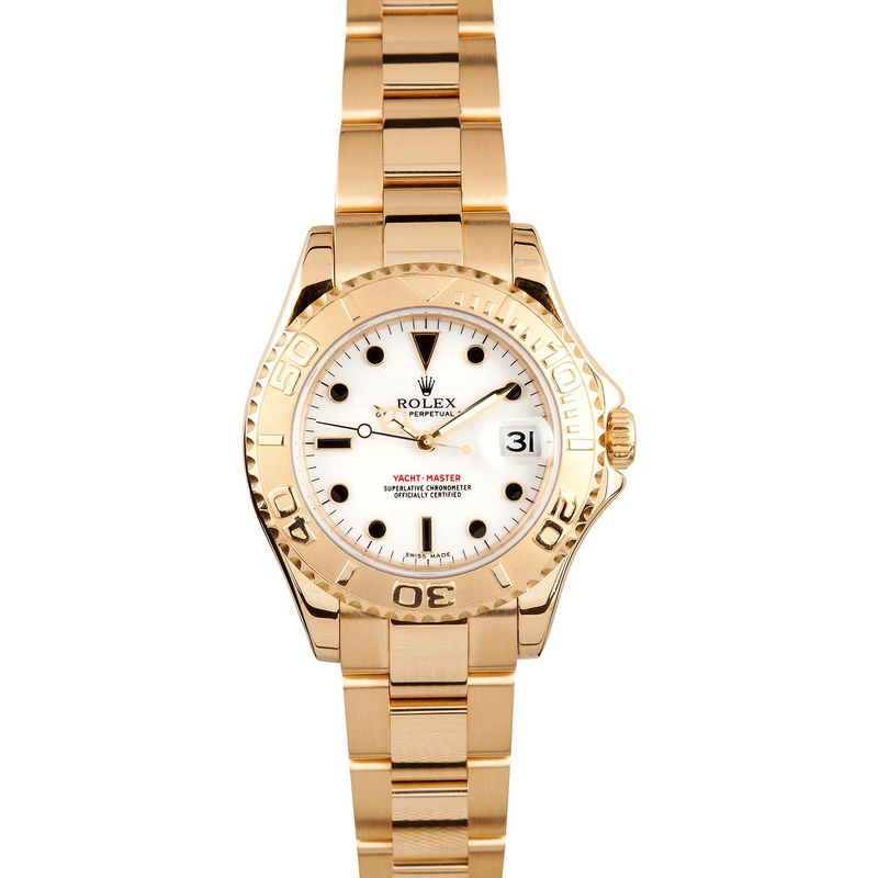 18k Yellow Gold Yachtmaster 168628 – Bob’s Watches