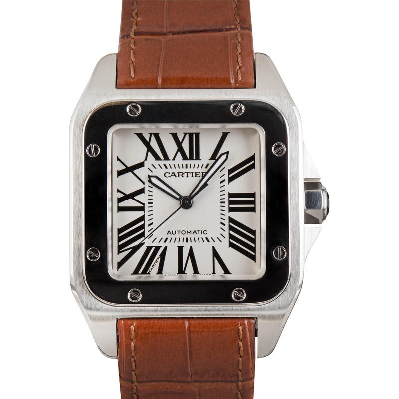 Buy Used Cartier Santos 100 W20076X8  – Sku: 169233