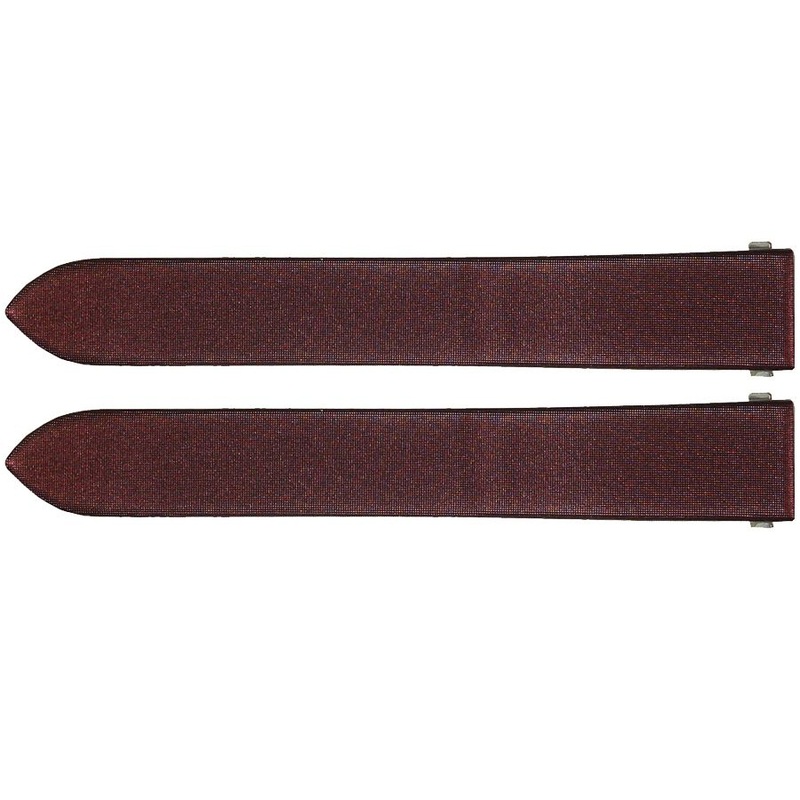 Cartier Roadster Replacement Maroon Satin Strap for Ladies