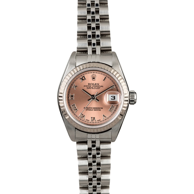 Rolex Lady Datejust 79174 Salmon Roman Dial