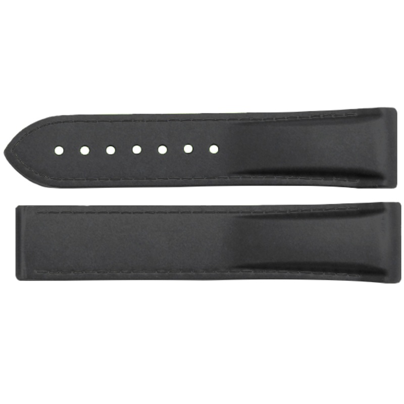 98000435 Omega Seamaster Planet Ocean Black Rubber Strap