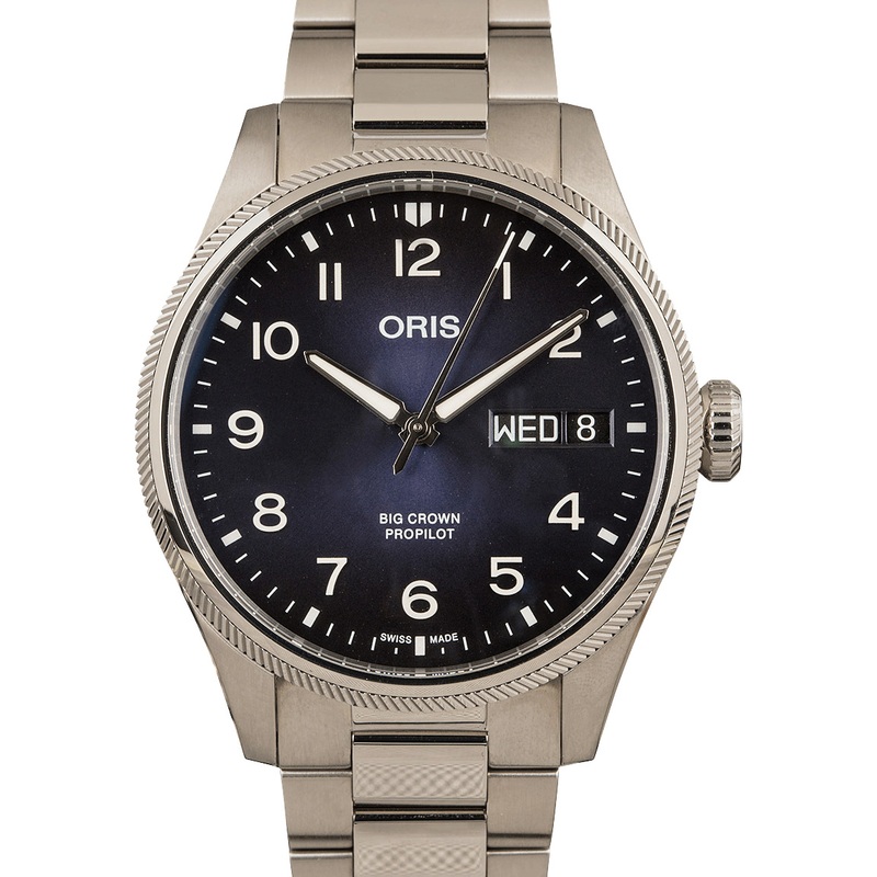 Buy Like-New Oris Big Crown 01 752 7760 4065-07 8 22 08P  – Sku: 147567 x