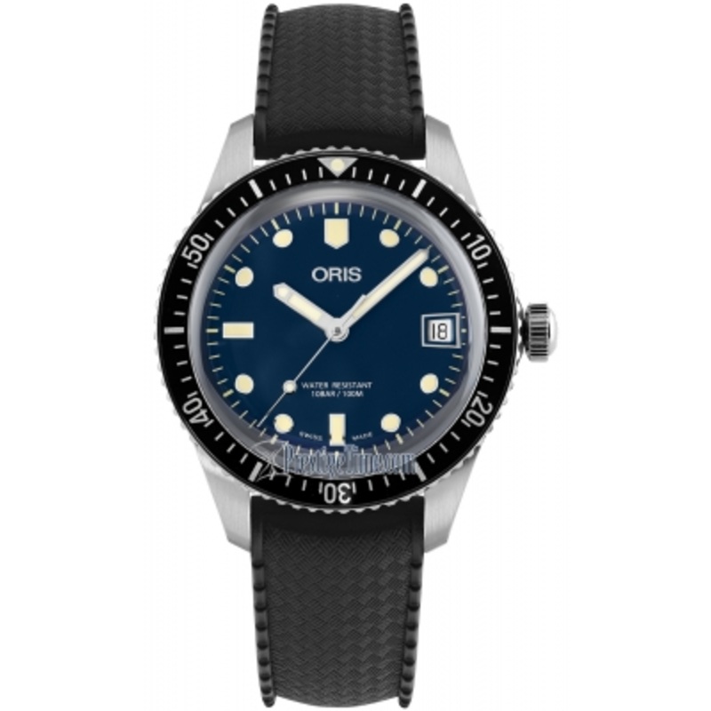 01 733 7747 4055-07 4 17 18 Oris Divers Sixty Five 36mm Midsize Watch