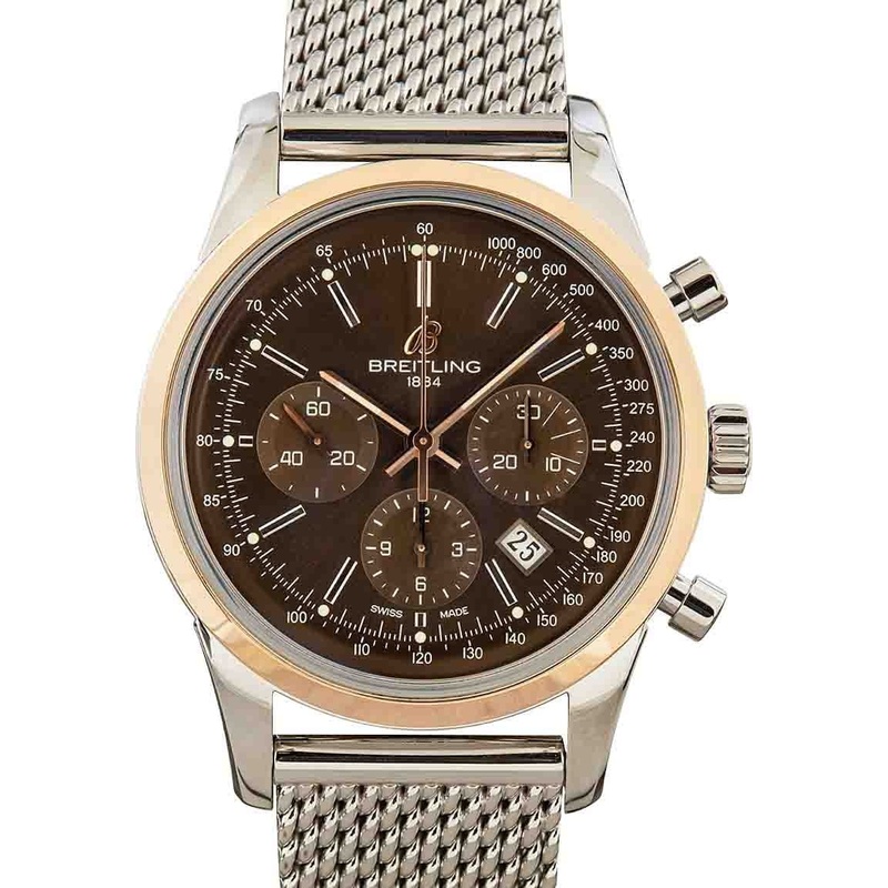 Buy Used Breitling Transocean UB015212/Q594  – Sku: 157703
