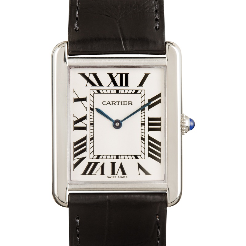 Buy Used Cartier Tank W1018355  – Sku: 168671